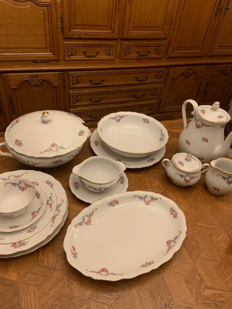 Eet- en koffieservies Seltmann Weiden Bavaria, Ophalen, Bord(en)