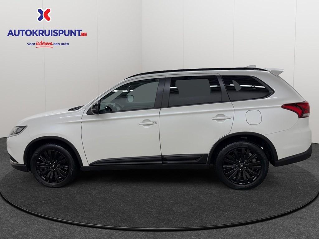 Mitsubishi Outlander 2.0 Blackline 2WD CVT (5pl) GPS Camera, Autos, Mitsubishi, Achat, Outlander, Euro 6, Noir