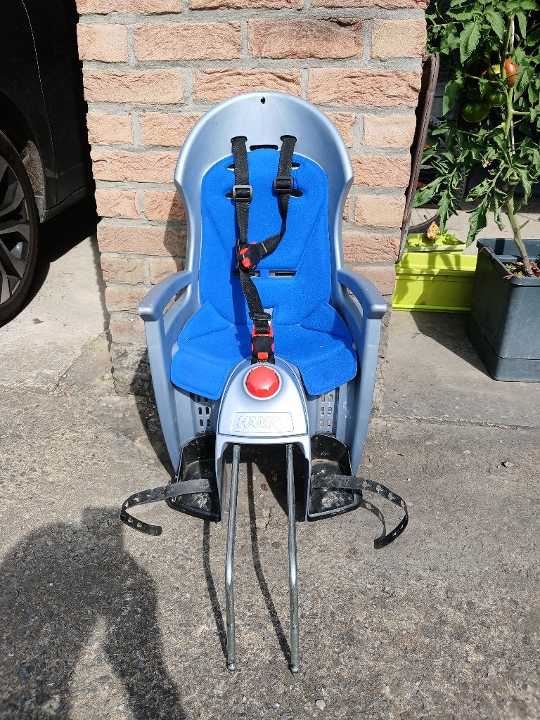 Siège bébé vélo Hamax Siesta, Repose-pieds, 15 à 25 kg, Enlèvement, Utilisé