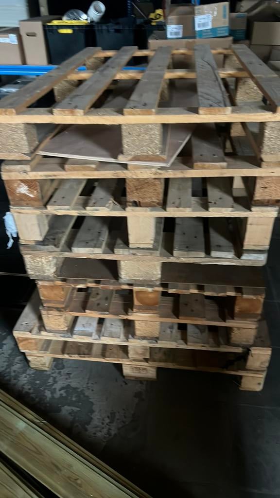 Palletten gratis af te halen, Tuin en Terras, Brandhout, Ophalen