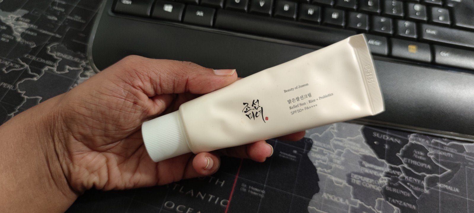 Beauty of Joseon Relief Sun : riz et probiotiques SPF50+ PA+, Enlèvement ou Envoi, Comme neuf, Coup de soleil ou Après-soleil