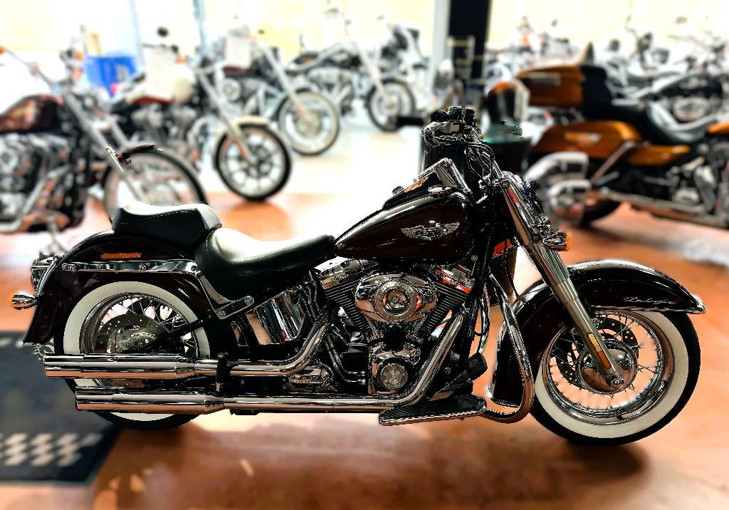 softail deluxe 1584 cm³ 2010 abs garantie 1,2,3 jaar jhb, Motoren, 2 cilinders, Nieuw, Bedrijf, Meer dan 35 kW