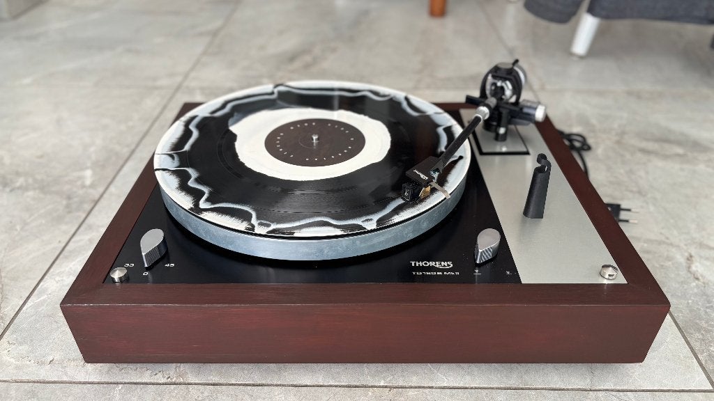 Thorens TD160 B Mk II Platine, TV, Hi-fi & Vidéo, Enlèvement, Utilisé, Tourne-disque, Thorens