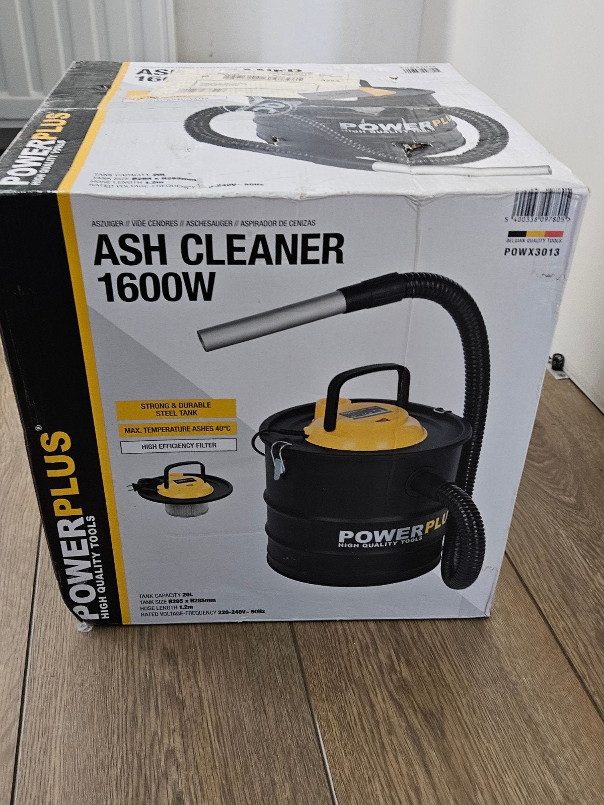 powerplus ash cleaner, Ophalen, Nieuw
