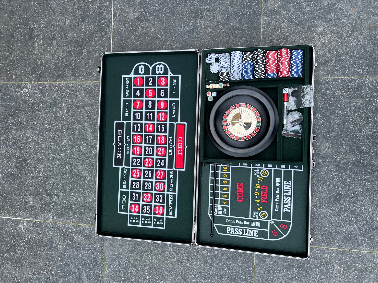 Roulette, Ophalen, Zo goed als nieuw