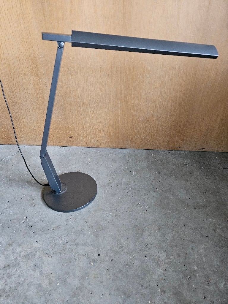 Hansa Lampe de bureau LED Vario Plus anthracite, Utilisé, Métal, 50 à 75 cm, Enlèvement ou Envoi