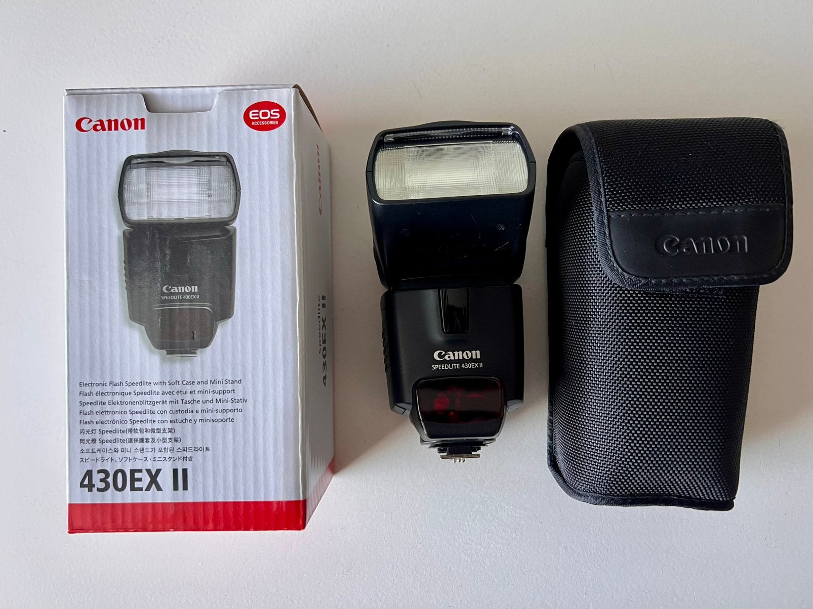Canon  flash speedlite 430EX II, Enlèvement, Comme neuf, Canon