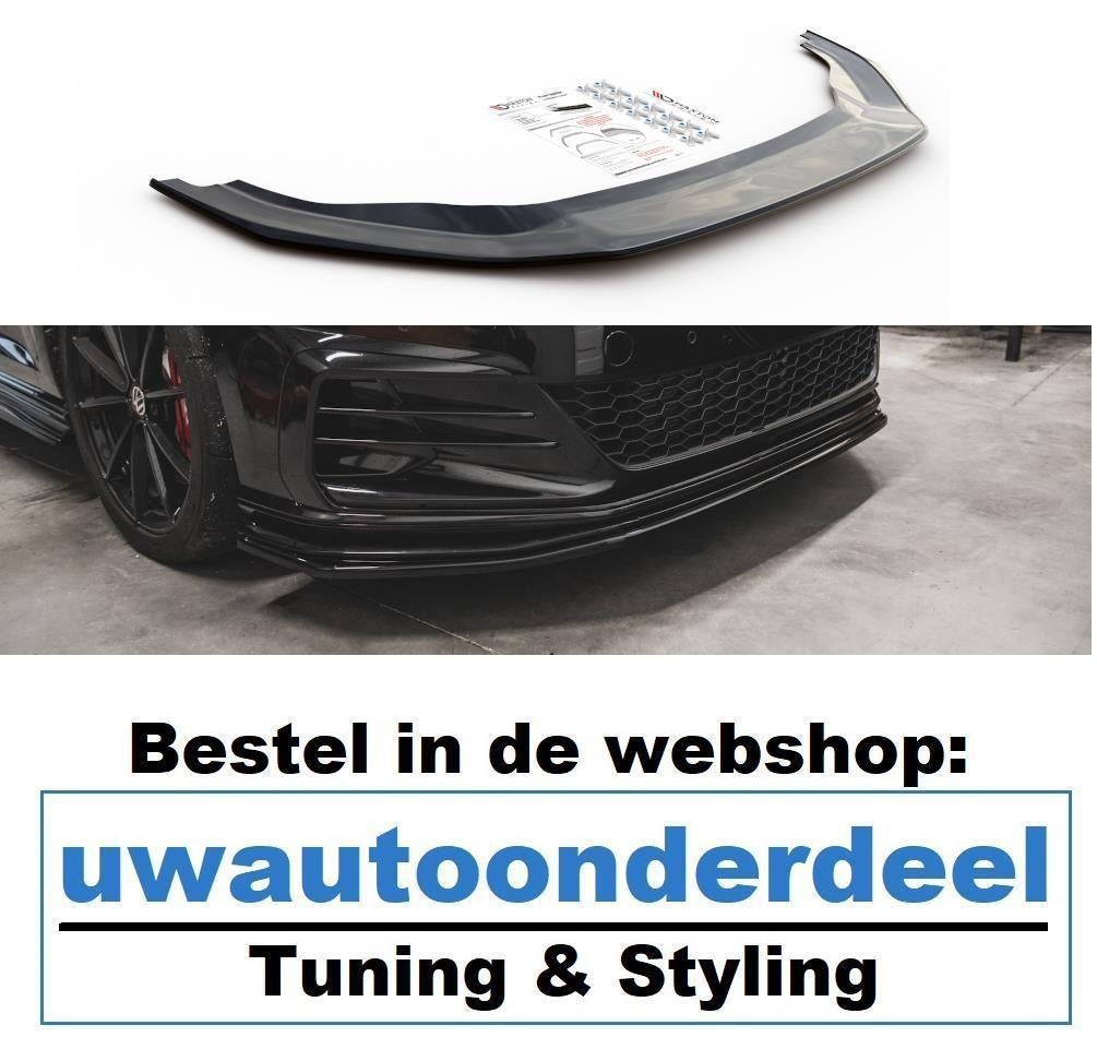 Maxton Spoiler Voorspoiler Geschikt Voor Golf 7.5 TCR GTI Td, Verzenden