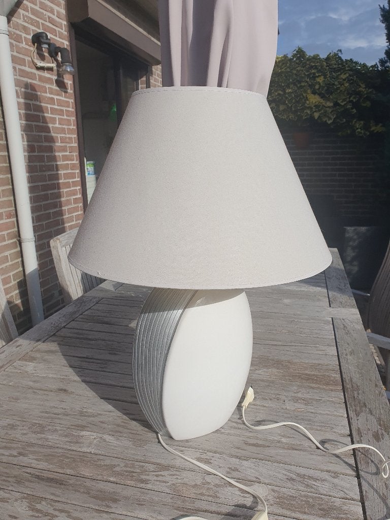 tafellamp, Ophalen, 74 cm, Gebruikt, Wit