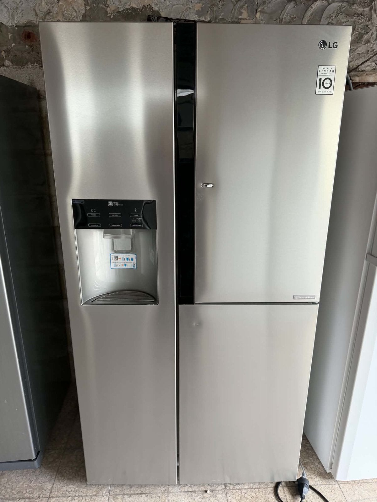 Réfrigérateur américain LG, Neuf, Classe énergétique A ou plus économe, 160 cm ou plus, Enlèvement