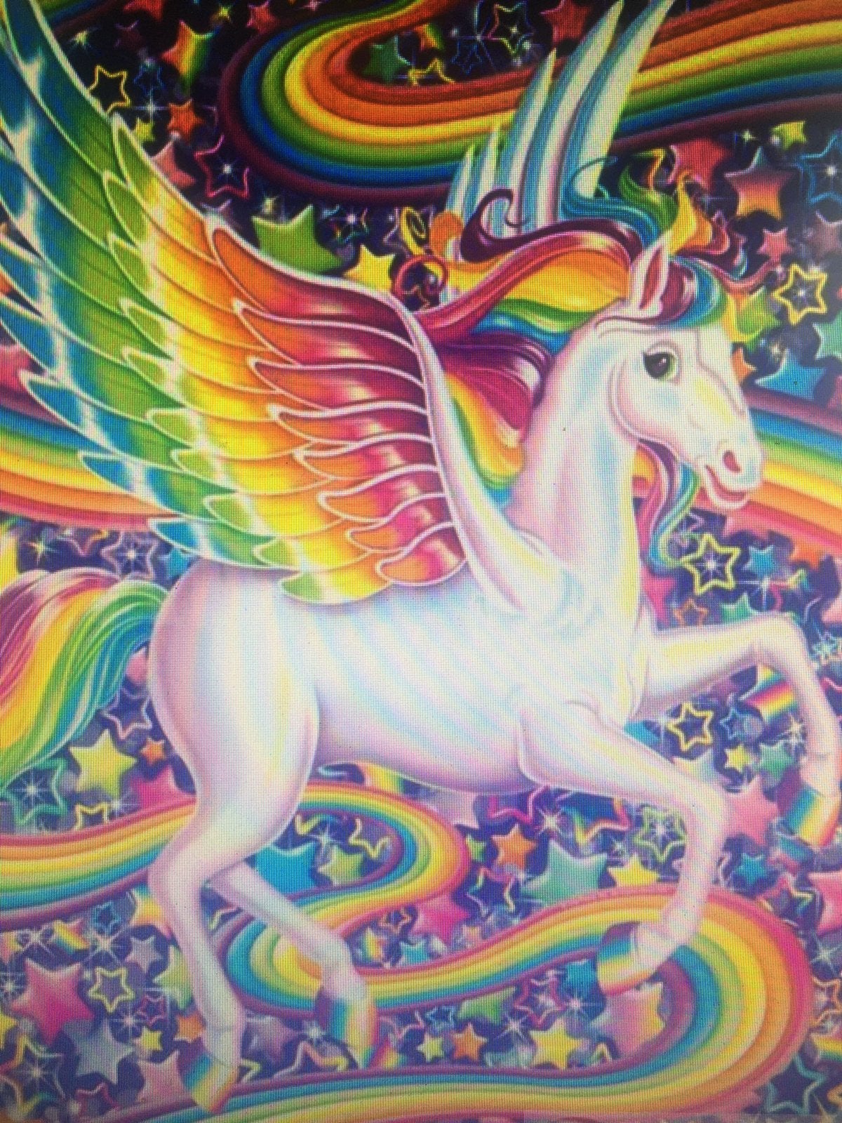 Diamond painting eenhoorn 20x30 full vierkant, Hobby en Vrije tijd, Ophalen, Geel, Diamond painting