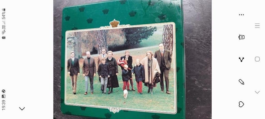 Boite Delacre royale vintage, Enlèvement, Comme neuf, Biscuits, Autres marques