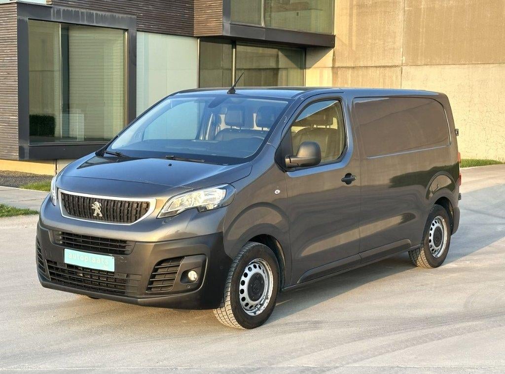Peugeot Expert Long 2019 Eerste eigenaar Dodehoek Airco, 75 kW, USB, Bedrijf, Zilver of Grijs
