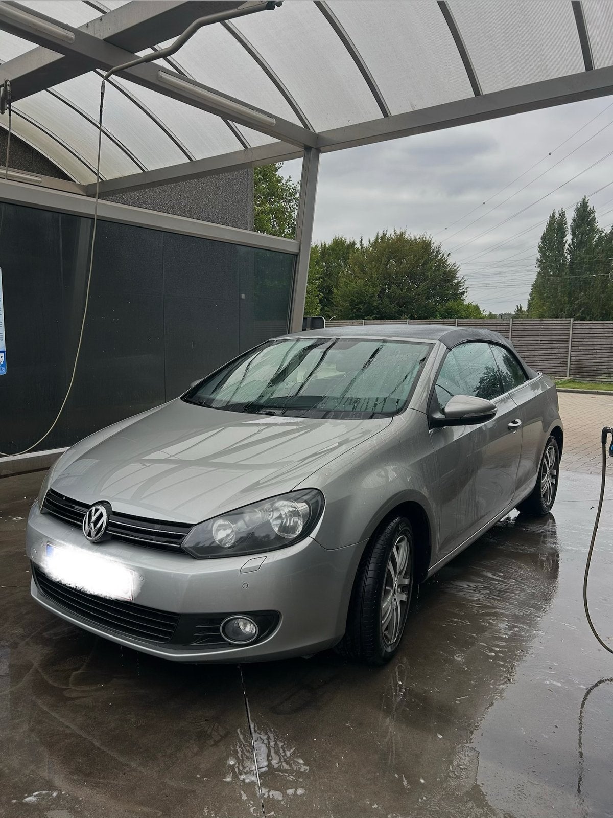 Volkswagen Golf Cabrio Automaat, Auto's, Zwart, Cabriolet, Bedrijf, Golf