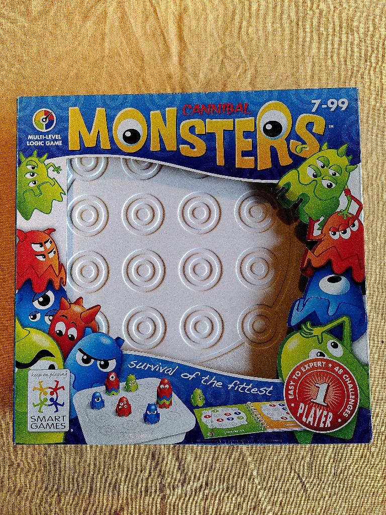 Jeu éducatif Cannibal Monsters, Enlèvement ou Envoi, Comme neuf