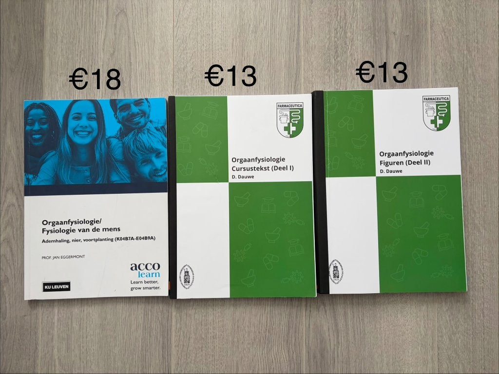 Orgaanfysiologie handboek, Verzenden, Gelezen