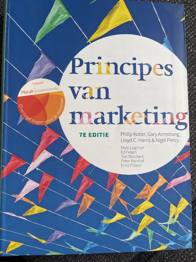 Principes van marketing, Boeken, Ophalen of Verzenden, Gelezen