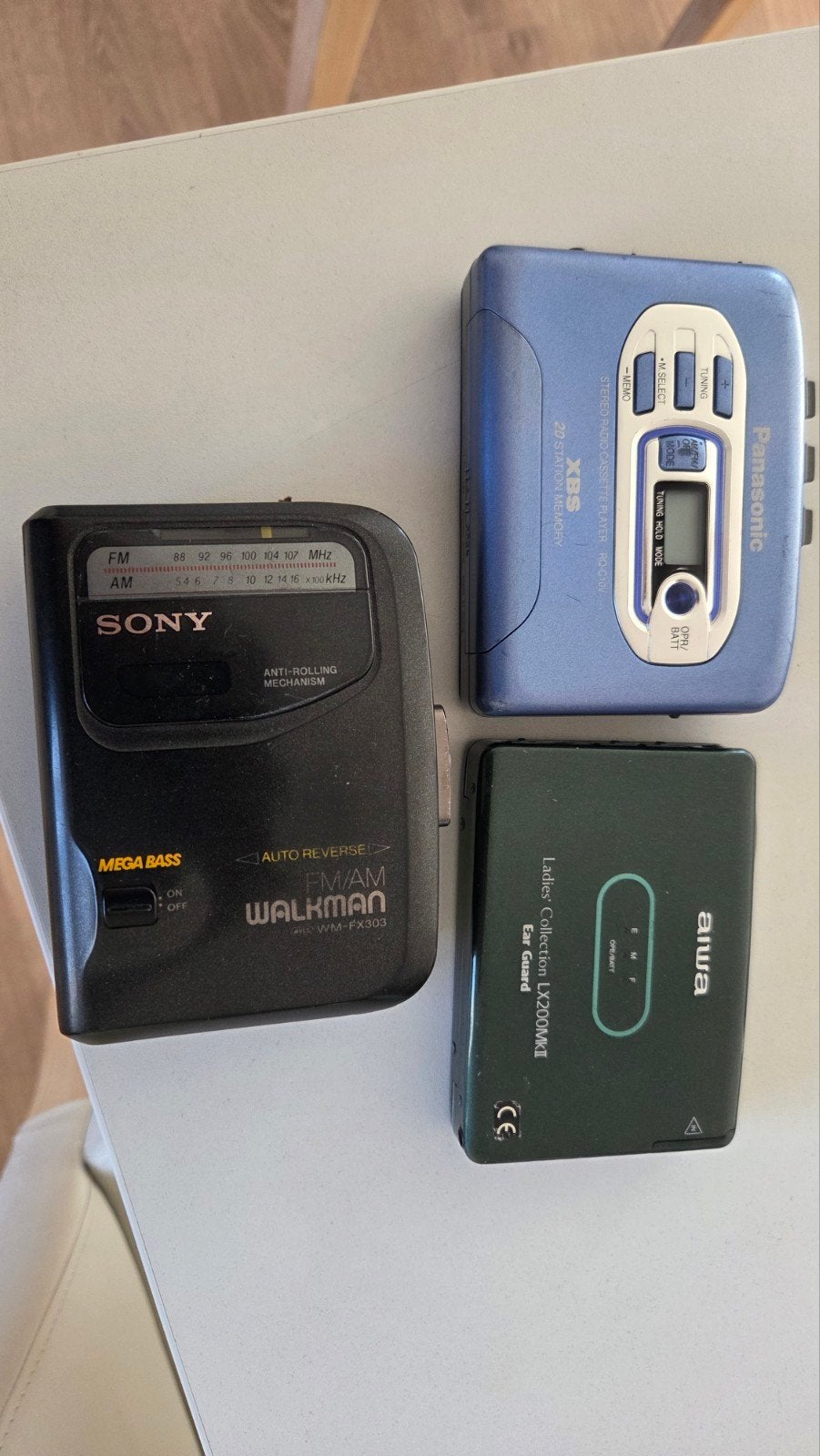3 Walkman a tester, Audio, Tv en Foto, Walkmans, Discmans en Minidiscspelers