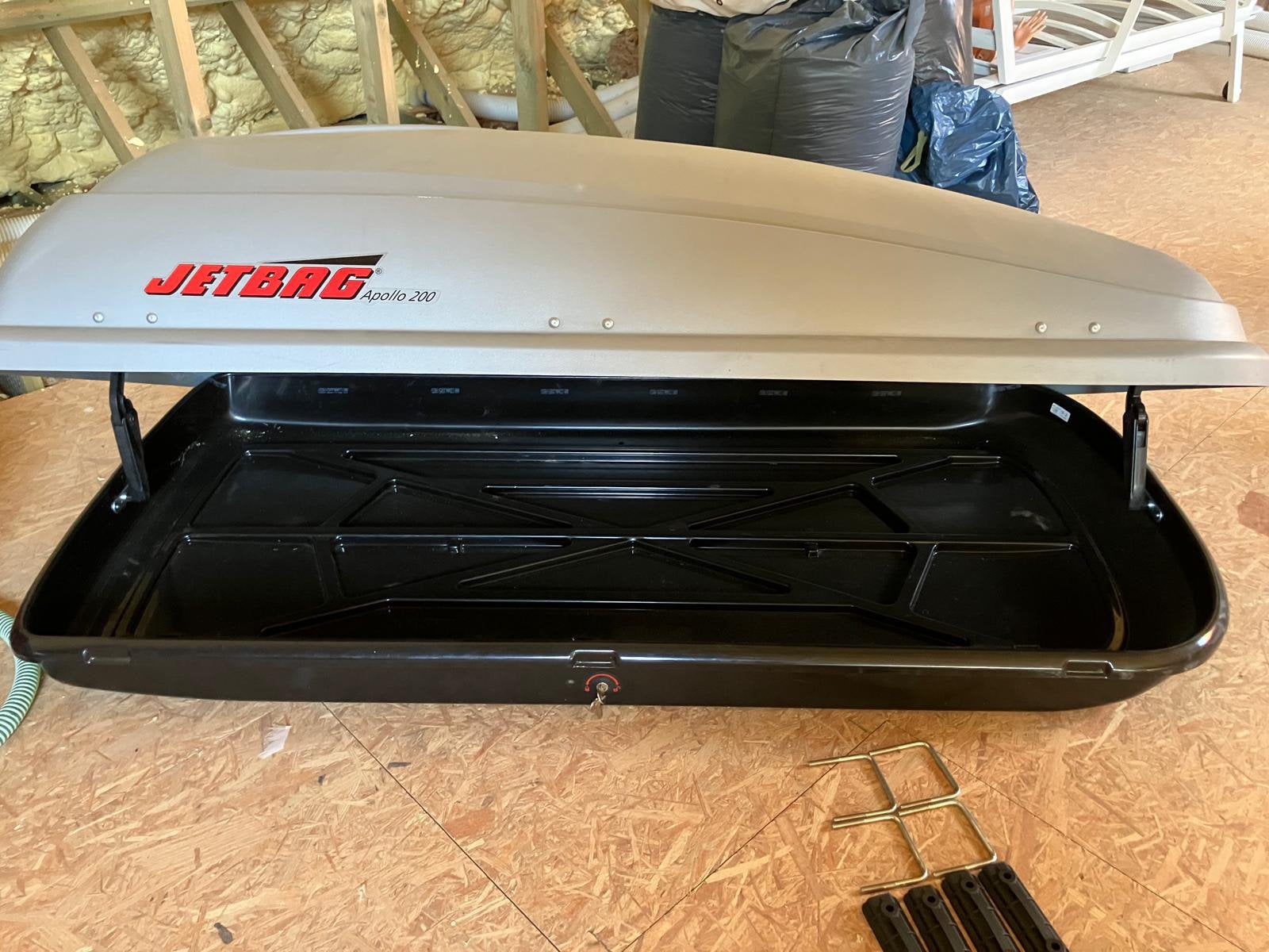 Jetbag 200 / Thule 410 litres, Autos : Divers, Coffres de toit, Enlèvement, Comme neuf