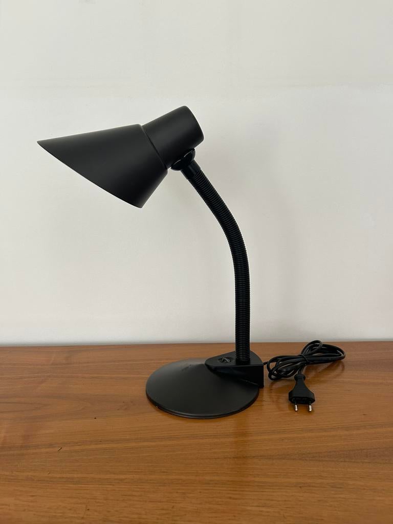 Vintage verstelbare bureaulamp - jaren 1980, Ophalen, Gebruikt, Metaal, Minder dan 50 cm