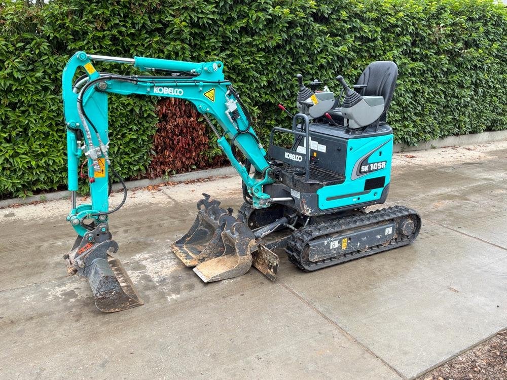 2023 Kobelco SK10SR-2E mini graafmachine, Zakelijke goederen, Machines en Bouw | Kranen en Graafmachines, Graafmachine