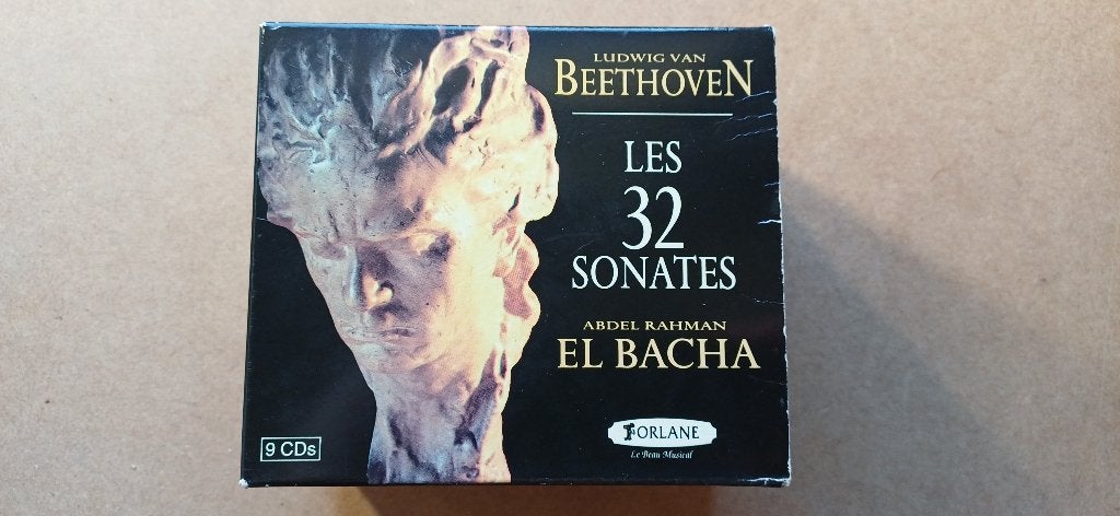 Beethoven : Les 32 Sonates - Abdel Rahman El Bacha, CD & DVD, Enlèvement ou Envoi, Utilisé, Coffret, Beethoven