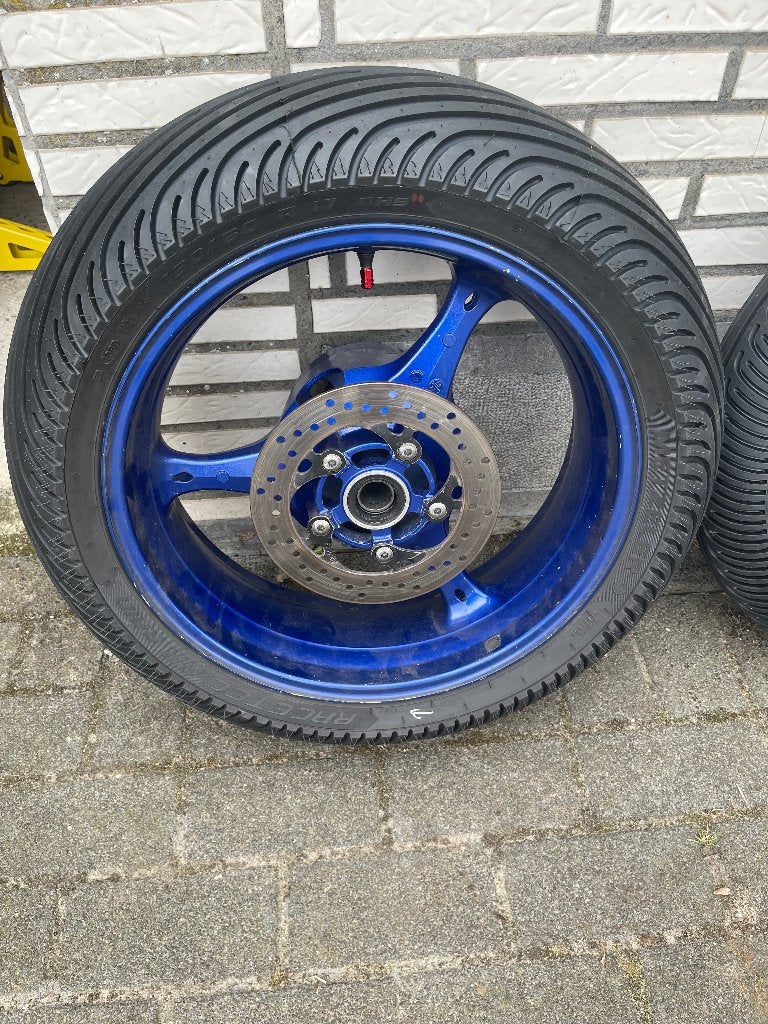 Regenwielen Suzuki GSX-R 600 2007, Motoren, Ophalen, Gebruikt