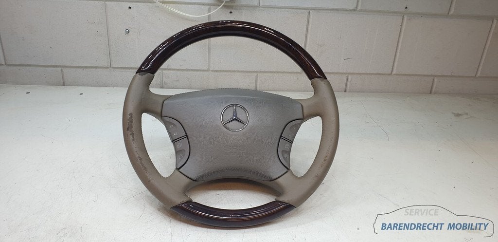 Volant en bois pour Mercedes Classe S W220 CL W215 int rieur, Autos : Pièces & Accessoires, Mercedes-Benz AG, Mercedes-Benz, Utilisé