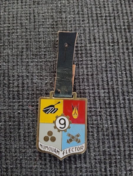 Ancienne breloque A.B.L., Enlèvement ou Envoi, Armée de terre, Emblème ou Badge