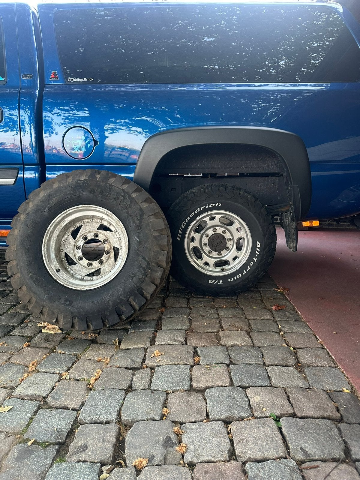 8 gaats velgen + Militaire banden tekoop, Auto-onderdelen, Ophalen, Band(en)