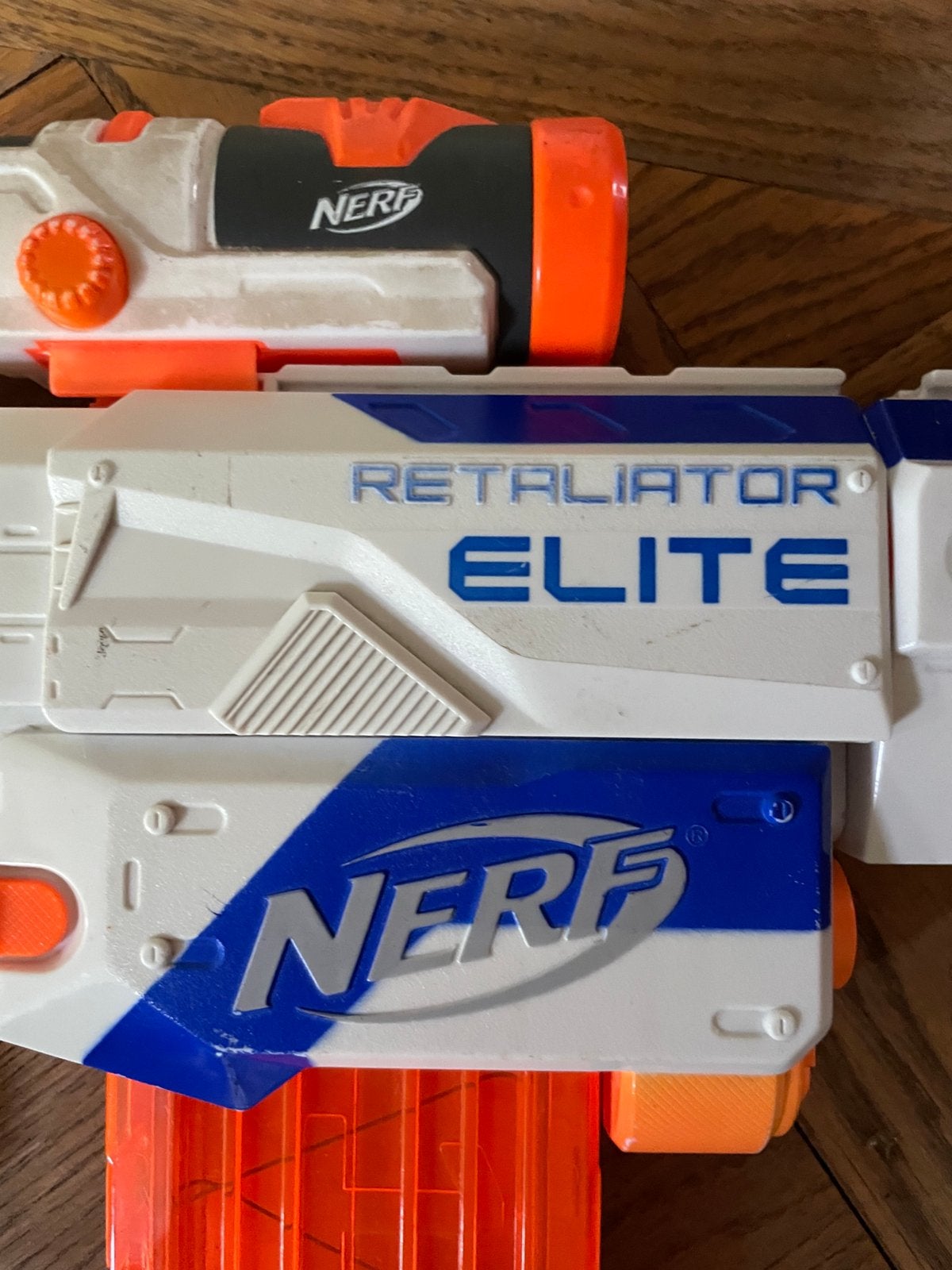 Nerf élit retaliator, Enlèvement, Utilisé