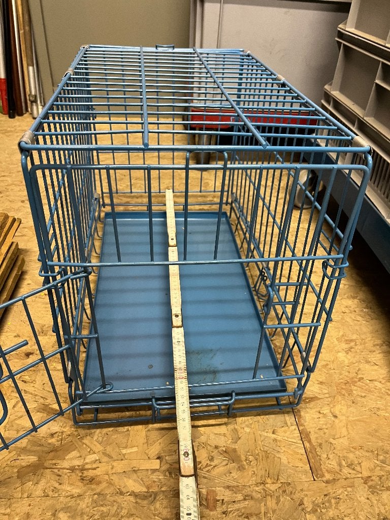 Kleine honden of katten bench in metaal opvouwbaar, Dieren en Toebehoren, Ophalen, Zo goed als nieuw