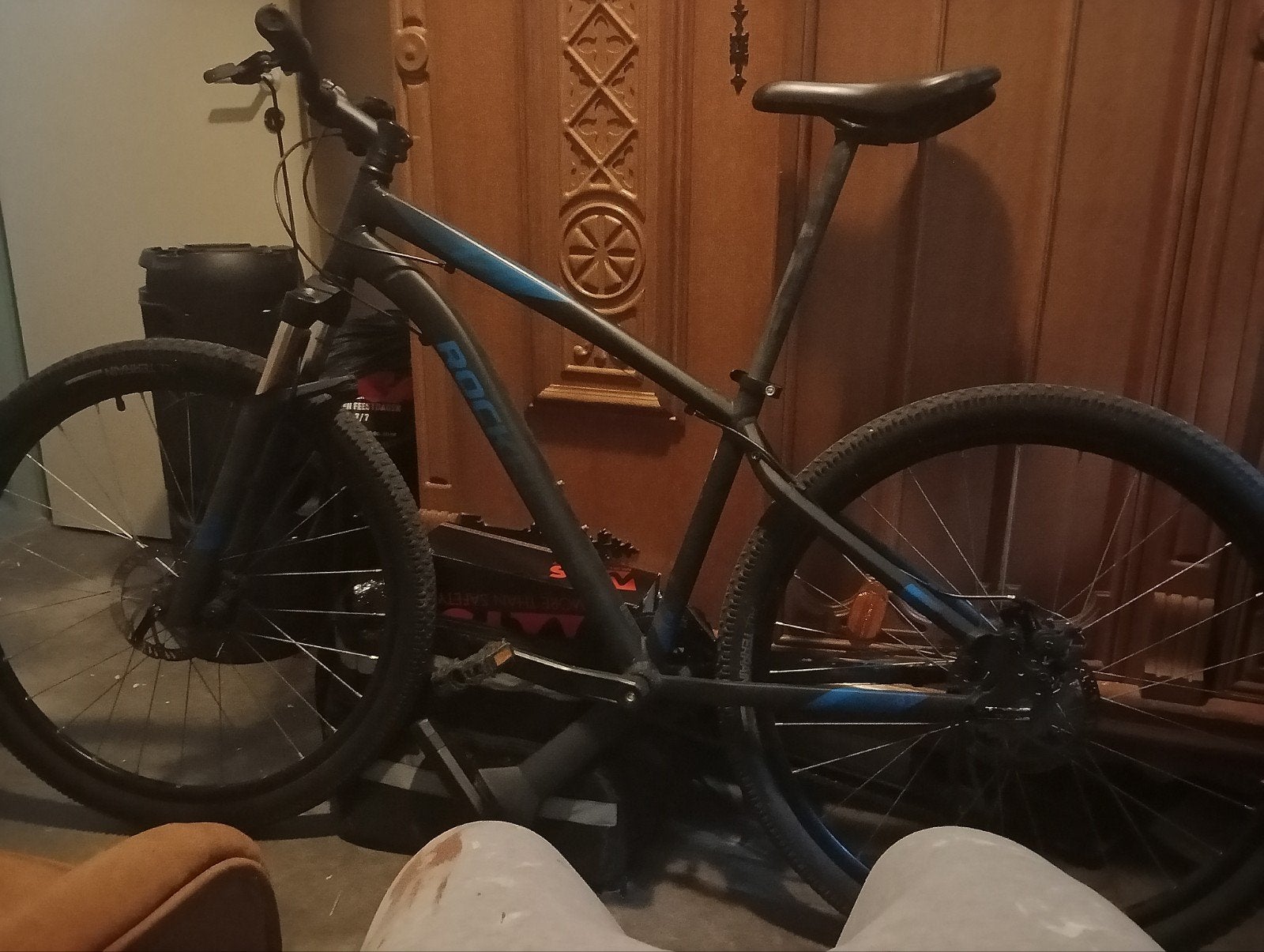 Heren fiets, Ophalen