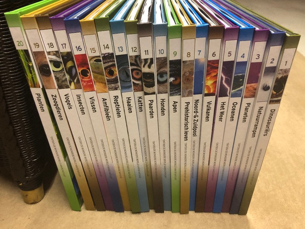 Boeken fauna en flora met cd, Livres, Nature, Enlèvement, Comme neuf, Nature en général, Zie beschrijving