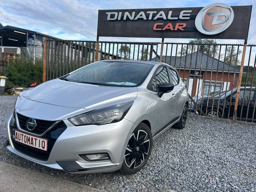 Nissan Micra 1.0i N-Design Automaat 7.000km, Auto's, Dealer onderhouden, Stof, Euro 6, 5 zetels