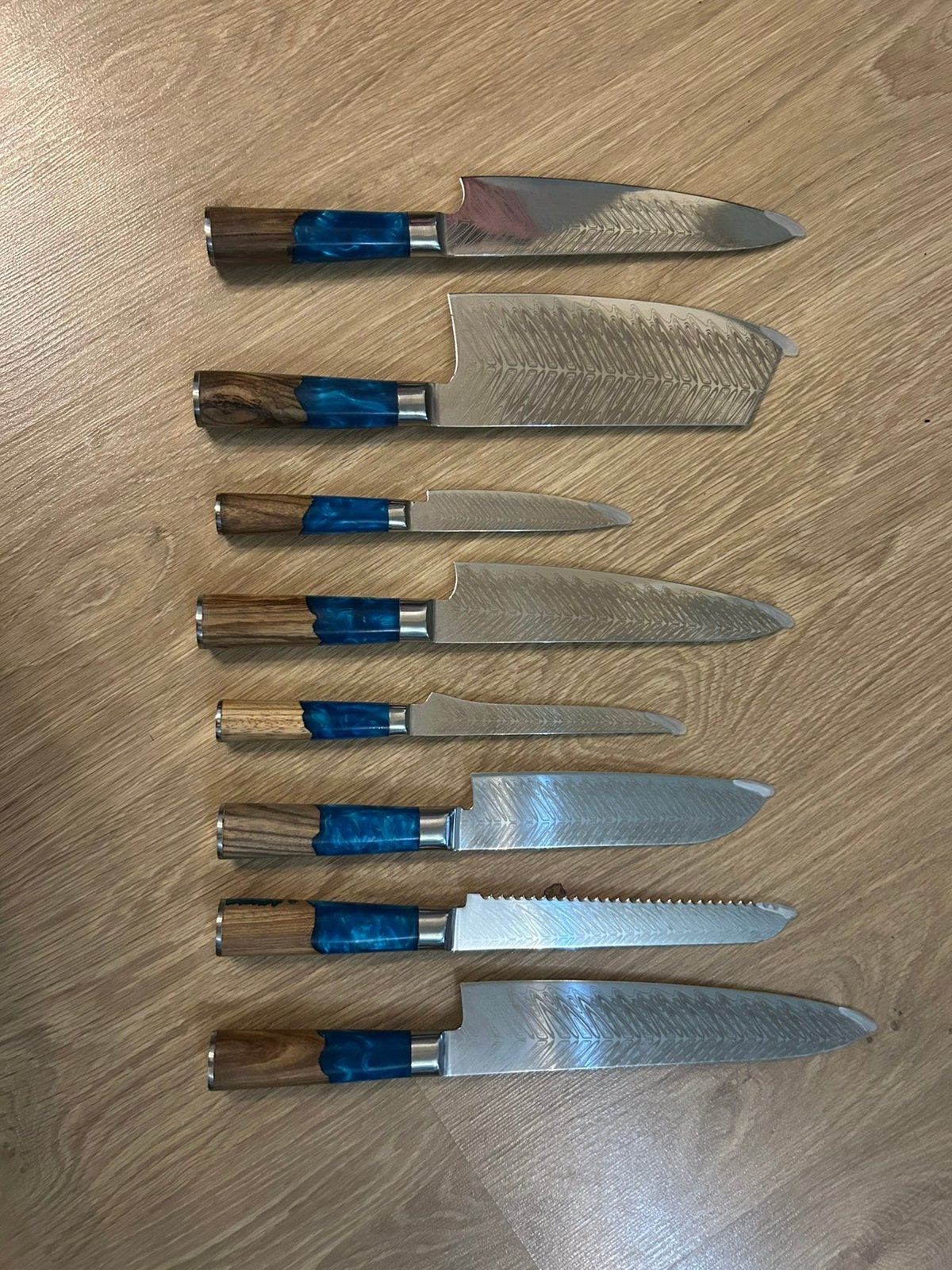 Couteau de cuisine kit/set, Maison & Meubles, Enlèvement ou Envoi, Comme neuf, Couteau de cuisine