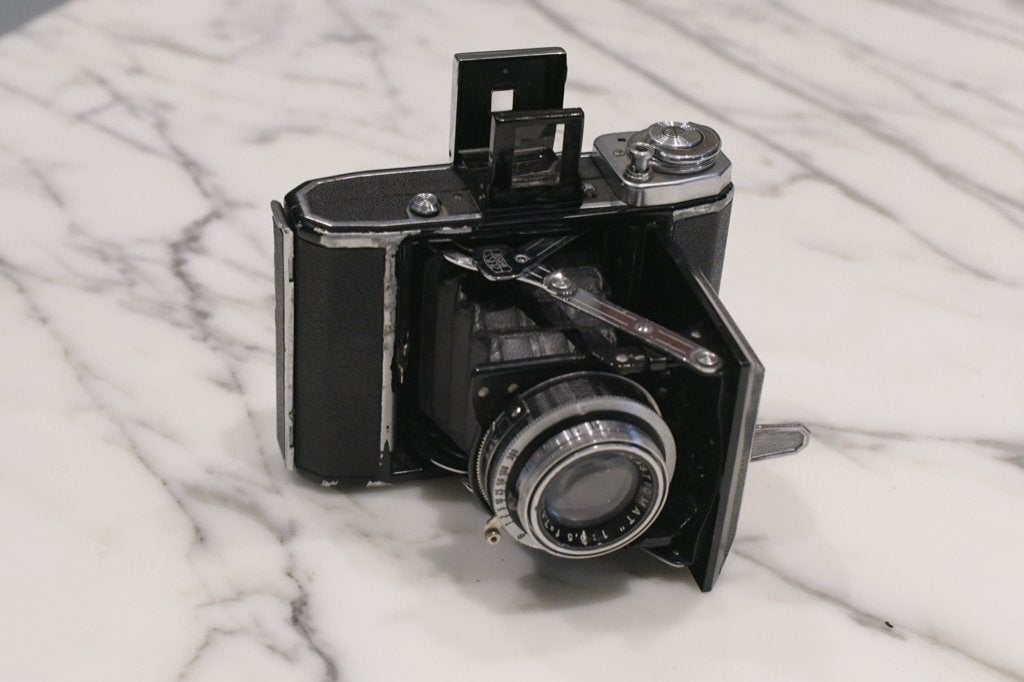 Zeiss Ikon Ikonta 521 No. L55627, Enlèvement ou Envoi, 1940 à 1960, Appareils photo