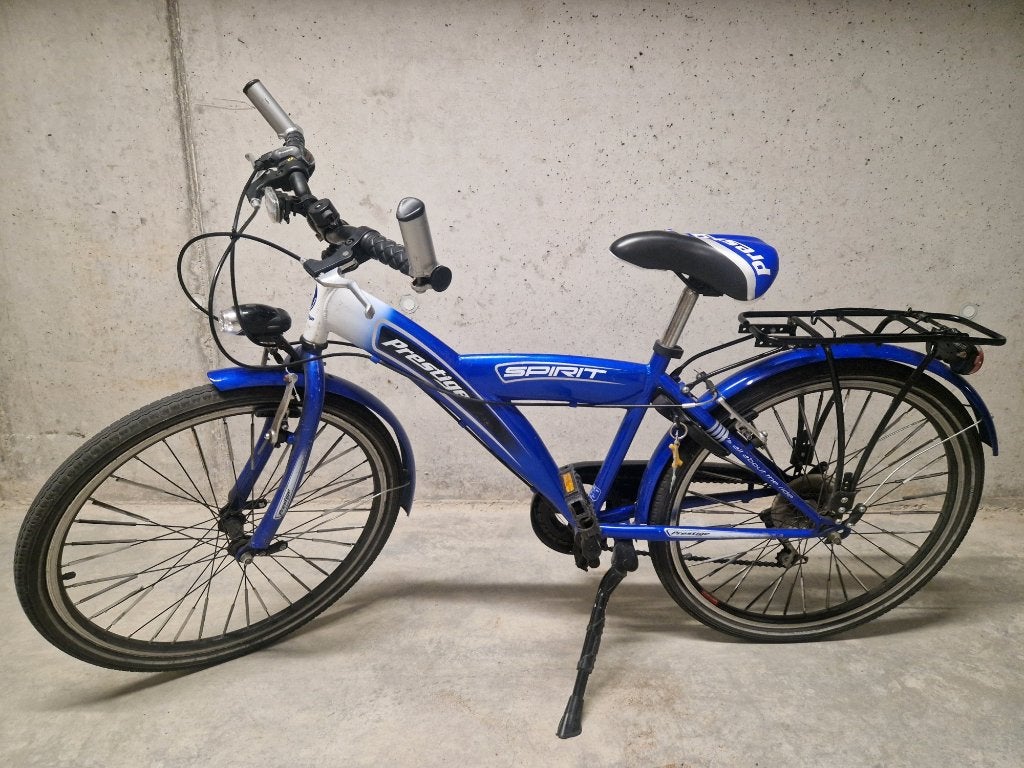 24 inch jongensfiets, Ophalen, Velgrem, Spirit, Handrem