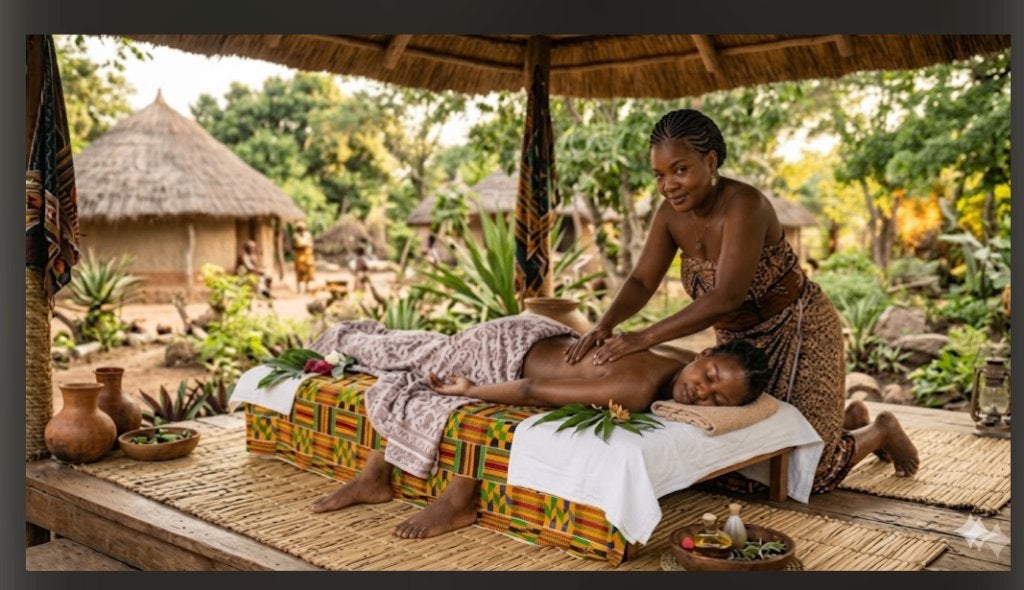 Massage Africain / Réflexologie plantaire, Massage relaxant