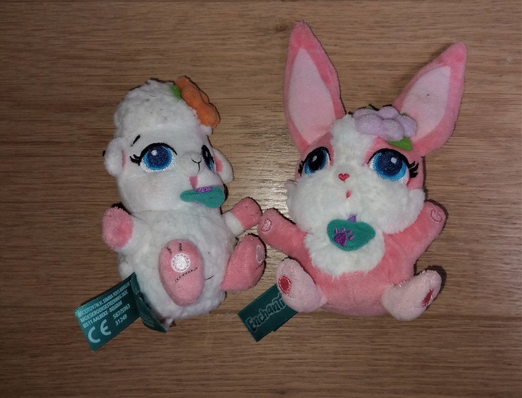 Peluche - 2 enchantimals, Kinderen en Baby's, Ophalen, Gebruikt
