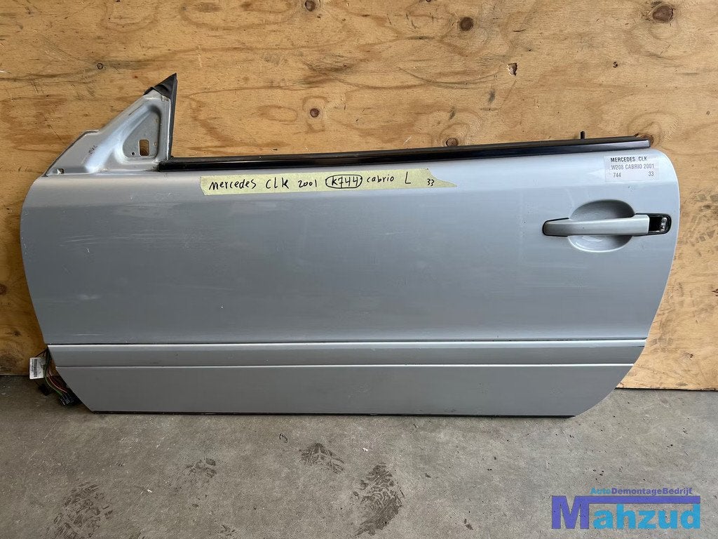 MERCEDES CLK W208 Zilver 744 links deur portier 1996-2002, Autos : Pièces & Accessoires, Carrosserie & Tôlerie, Porte, Mercedes-Benz