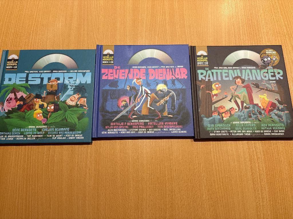 Pakket 3 luisterboeken Het Geluidshuis, Boeken, Luisterboeken, Ophalen, Diverse, Cd, Kind