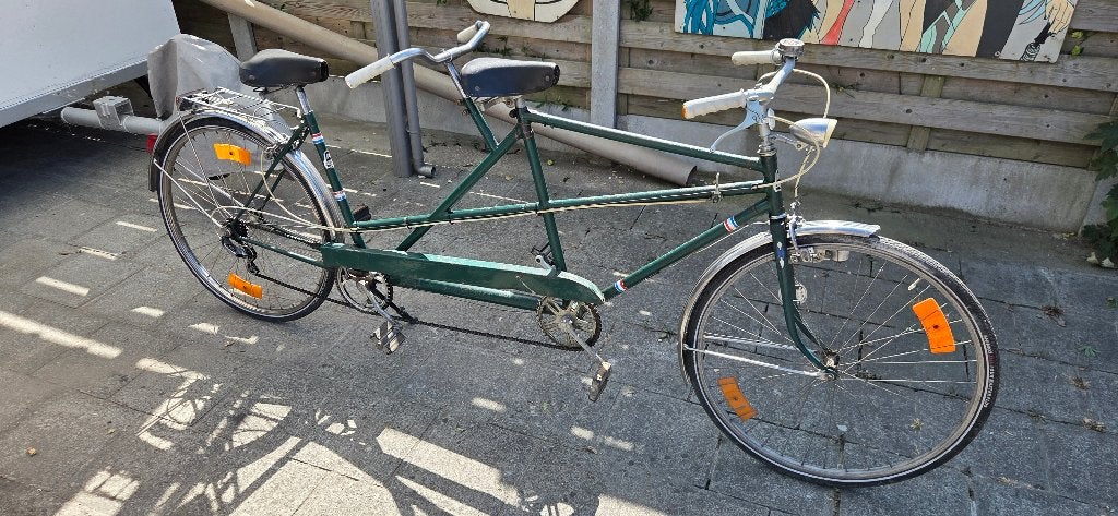 Record tandem jaren 70/80, Vélos & Vélomoteurs, Enlèvement, Utilisé, Moins de 10 vitesses, Frein sur jante