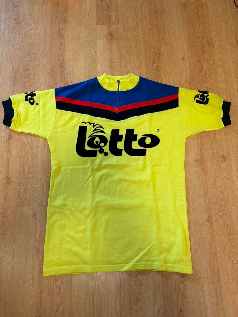 Vintage wielershirt koerstrui LOTTO, Ophalen of Verzenden, Zo goed als nieuw, L
