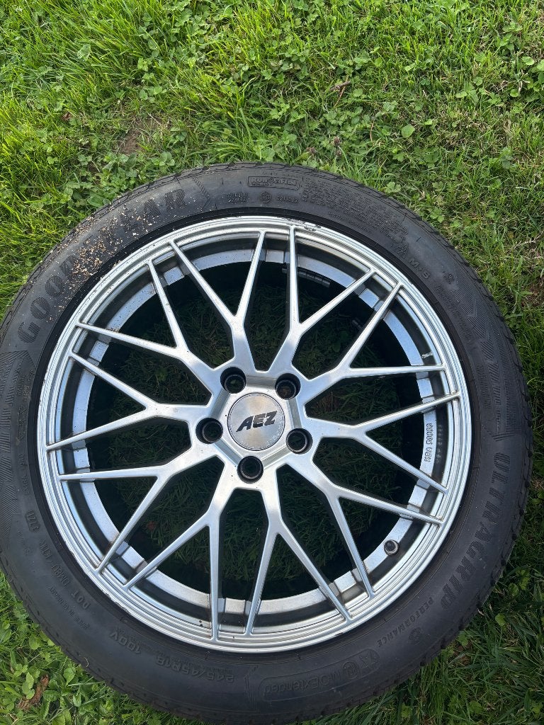 BMW winterset 5x112, Auto-onderdelen, Ophalen, 18 inch, Winterbanden, Band(en)