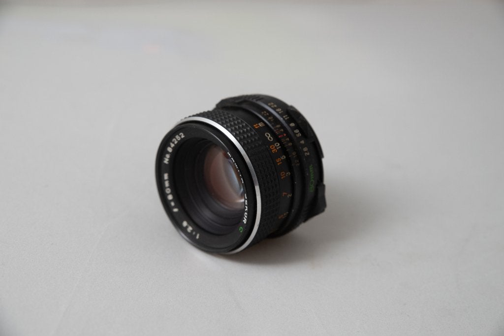 Objectif 80 mm 2.8 pour Mamiya 4.5 x6, Info@fotografie-meurs.be, Enlèvement ou Envoi, Lentille standard, Utilisé