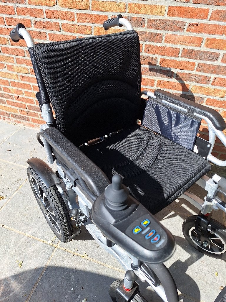 Elektrische rolstoel, Diversen, Rolstoelen, Ophalen, Inklapbaar, Zo goed als nieuw, Elektrische rolstoel