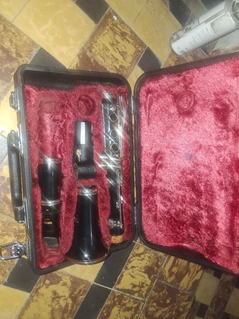 Clarinette yamaha, Musique & Instruments, Instruments à vent | Clarinettes, Enlèvement, Comme neuf, Autres matériaux, Autres types