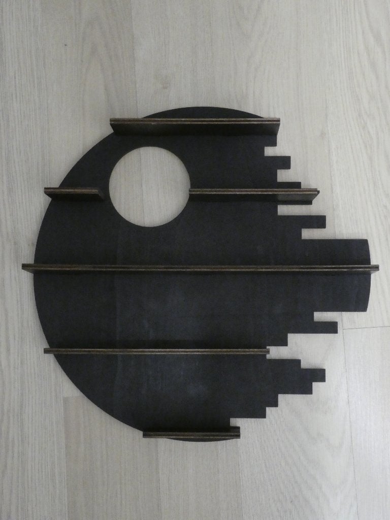 Houten Star Wars Death Star Display, Ophalen of Verzenden, Nieuw