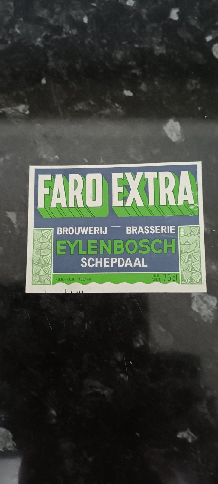 bieretiket faro extra br Eylenbosch Schepdaal, Verzamelen, Ophalen of Verzenden